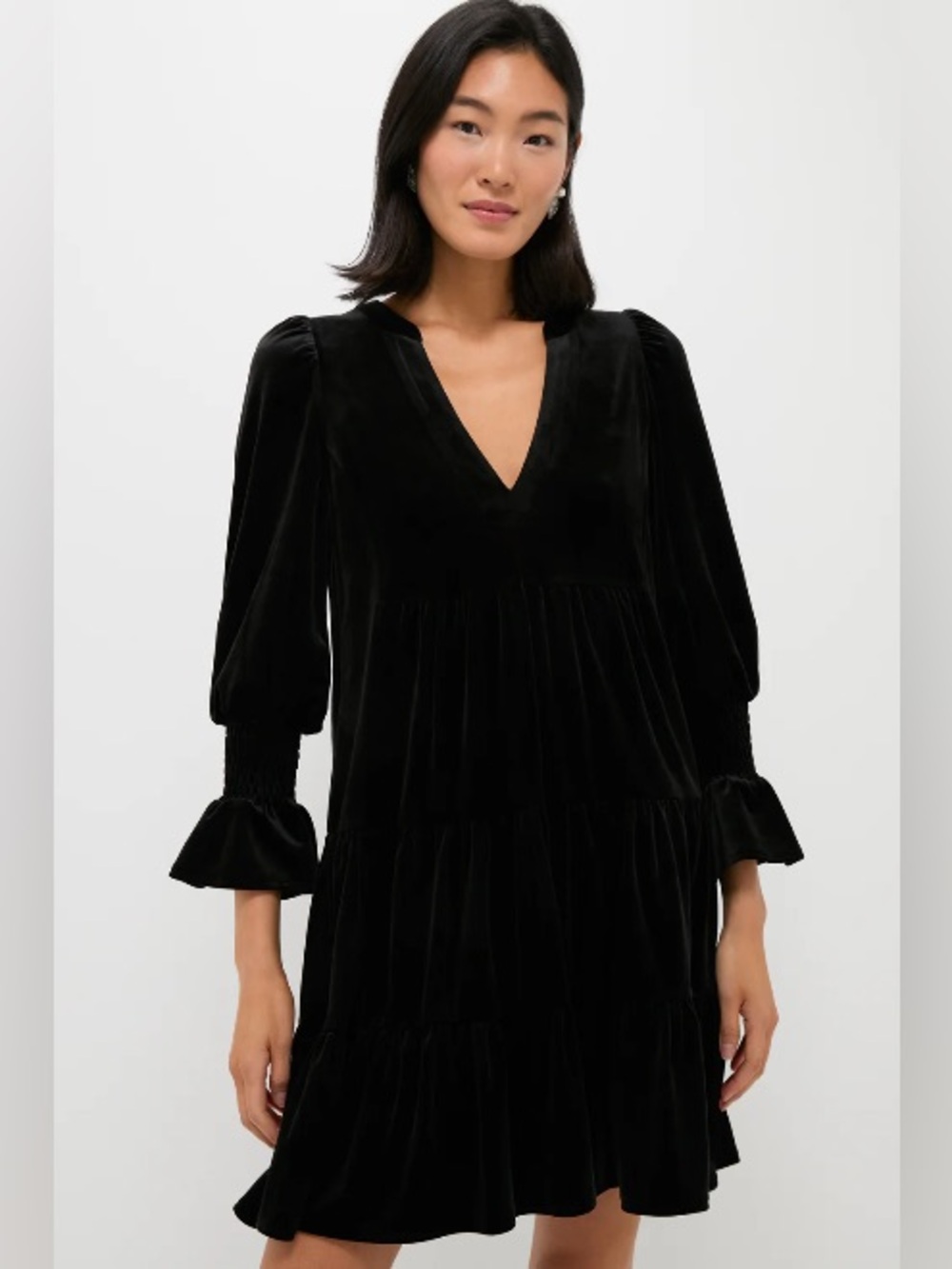 Tuckernuck Pomander Place Black Velvet Kenzo Dress